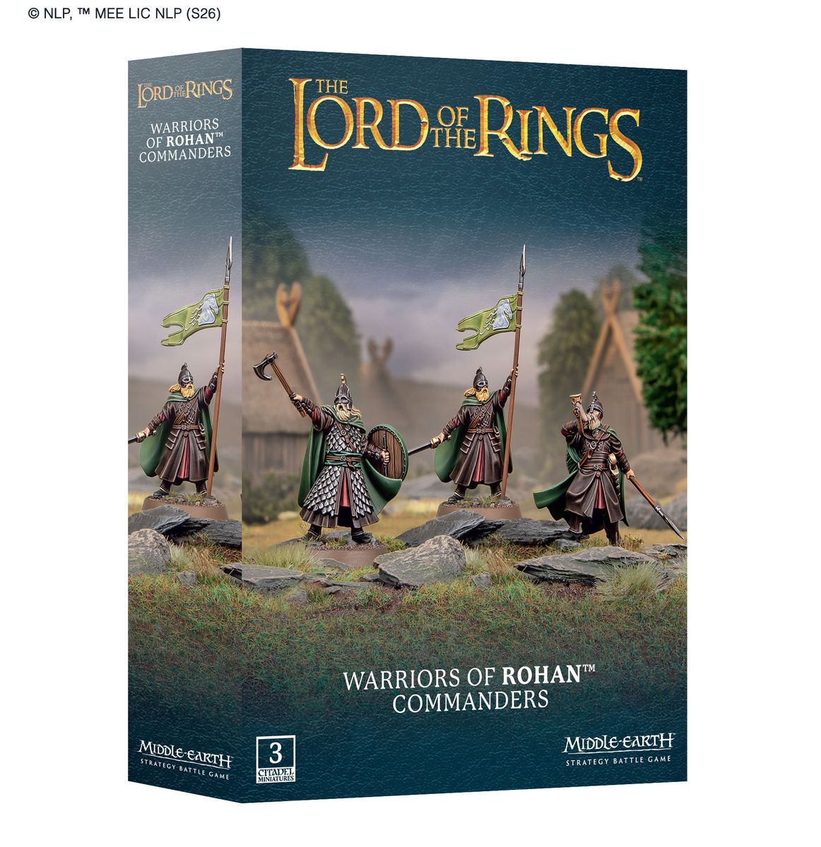 M-E SBG: WARRIORS OF ROHAN COMMANDERS M-E SBG: WARRIORS OF ROHAN COMMANDERS