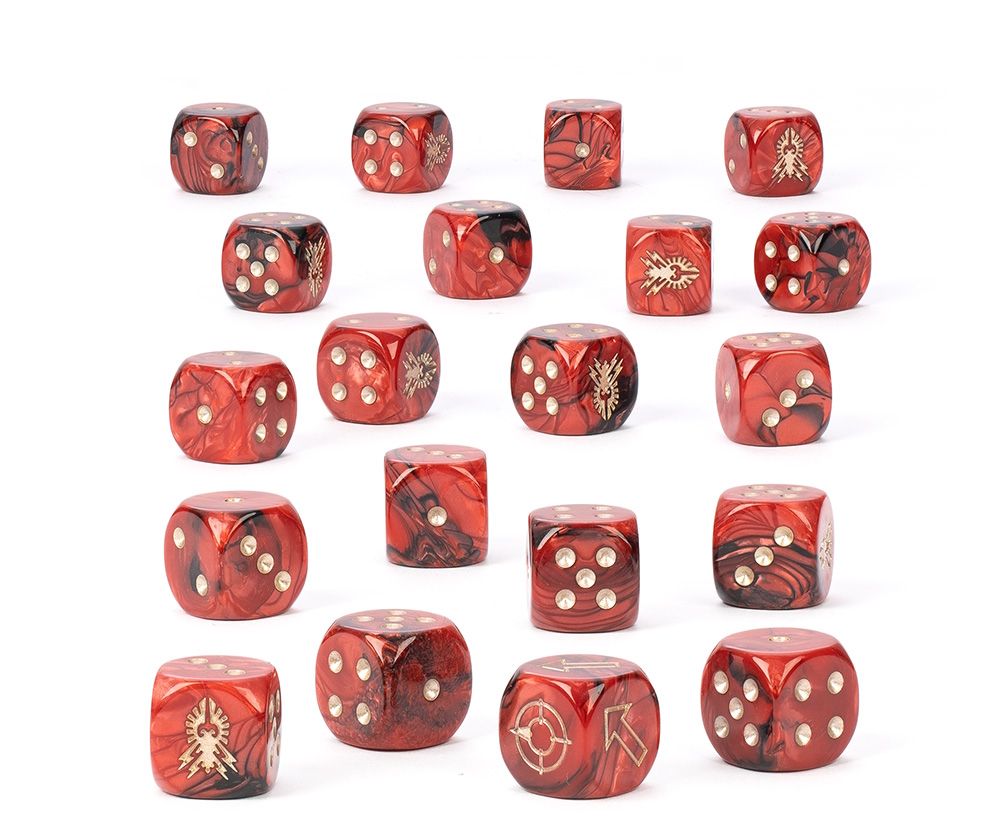 HORUS HERESY: LEGIO CUSTODES DICE SET HORUS HERESY: LEGIO CUSTODES DICE SET