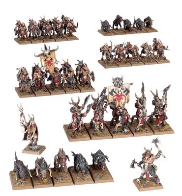 BEASTMEN BRAYHERDS: BATTLE MARCH ARMY