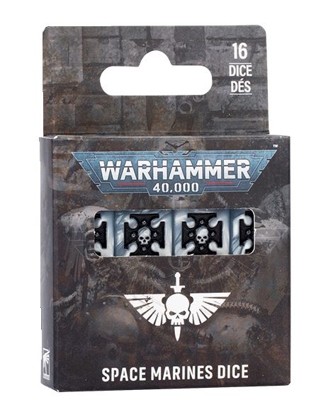 WARHAMMER 40000: SPACE MARINES DICE