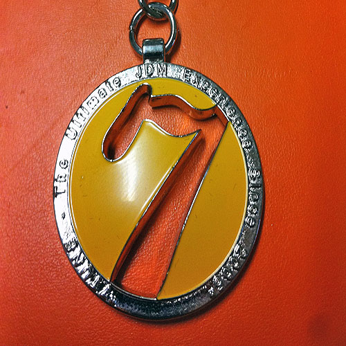 7TUNE KEY RINGS - ORANGE BALL