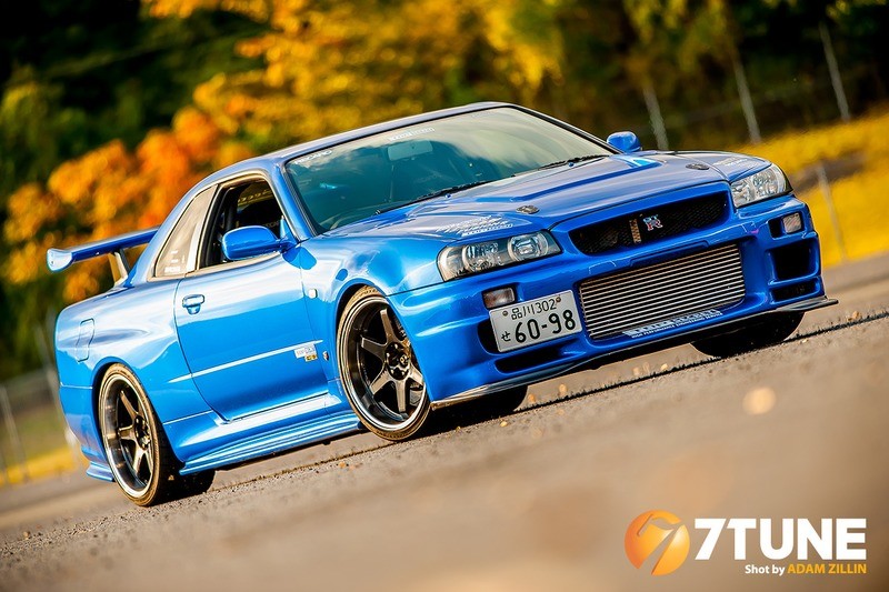 1000HP R34 GT-R V-SPEC II NUR FRONT