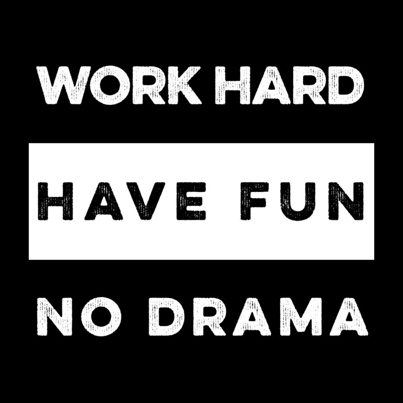 Work Hard Have Fun No Drama