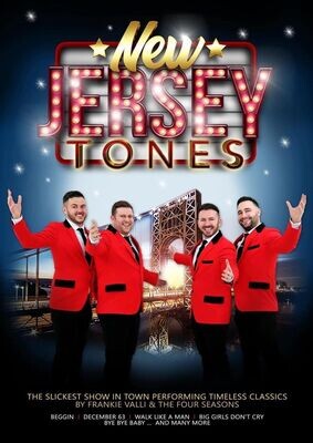 Saturday 14th December 2024 - The New Jersey Tones - Christmas Party Night 2
