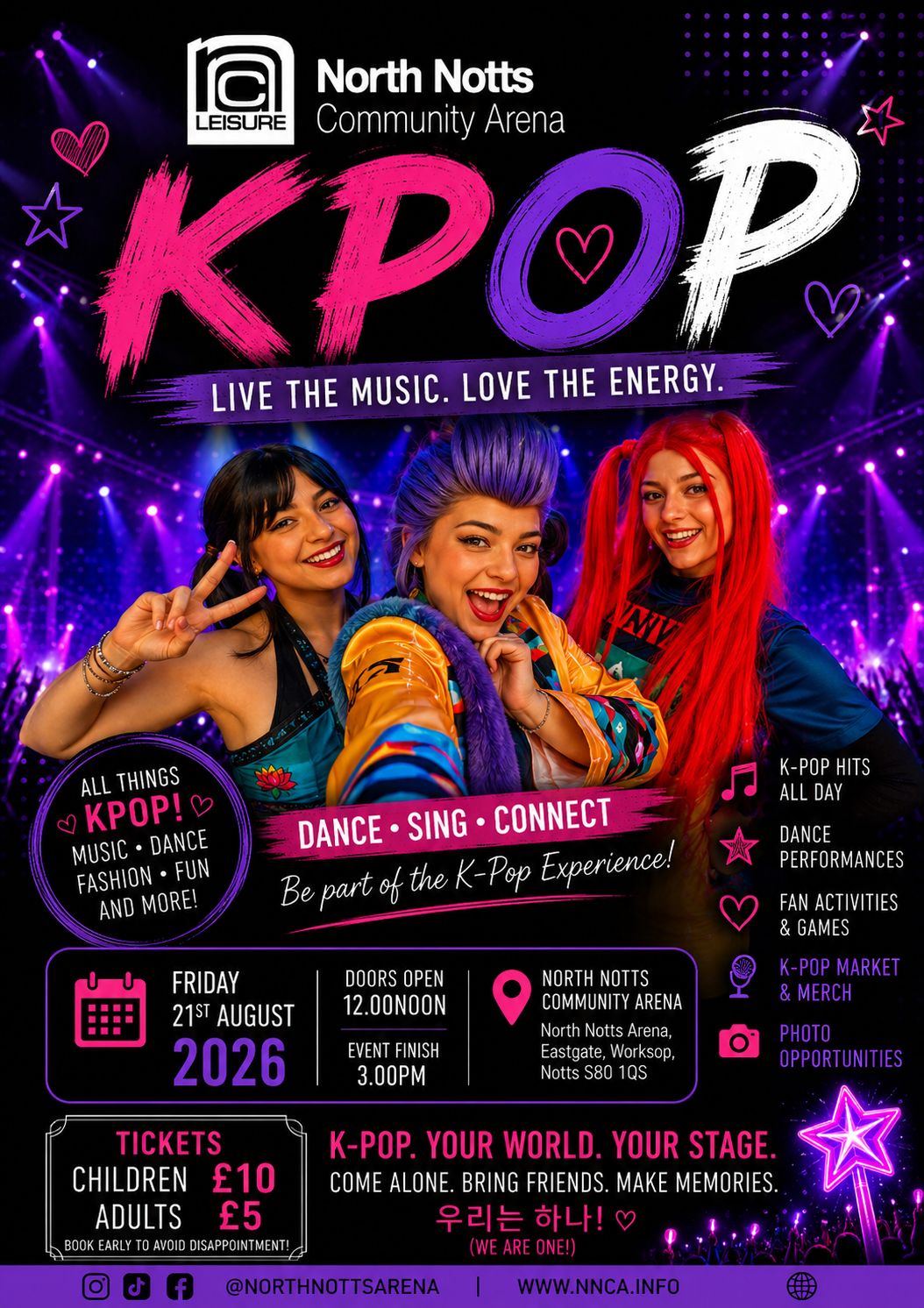 Friday 21st August KPOP Experience Friday 21st August KPOP Experience