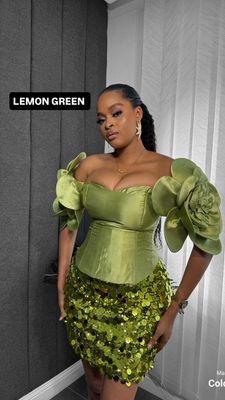 KAIMA SET (LEMON GREEN)