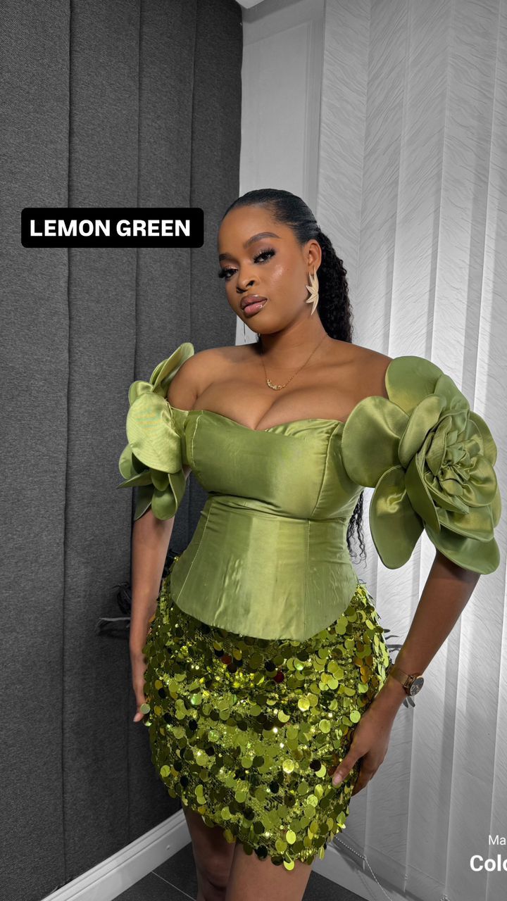 KAIMA SET (LEMON GREEN)