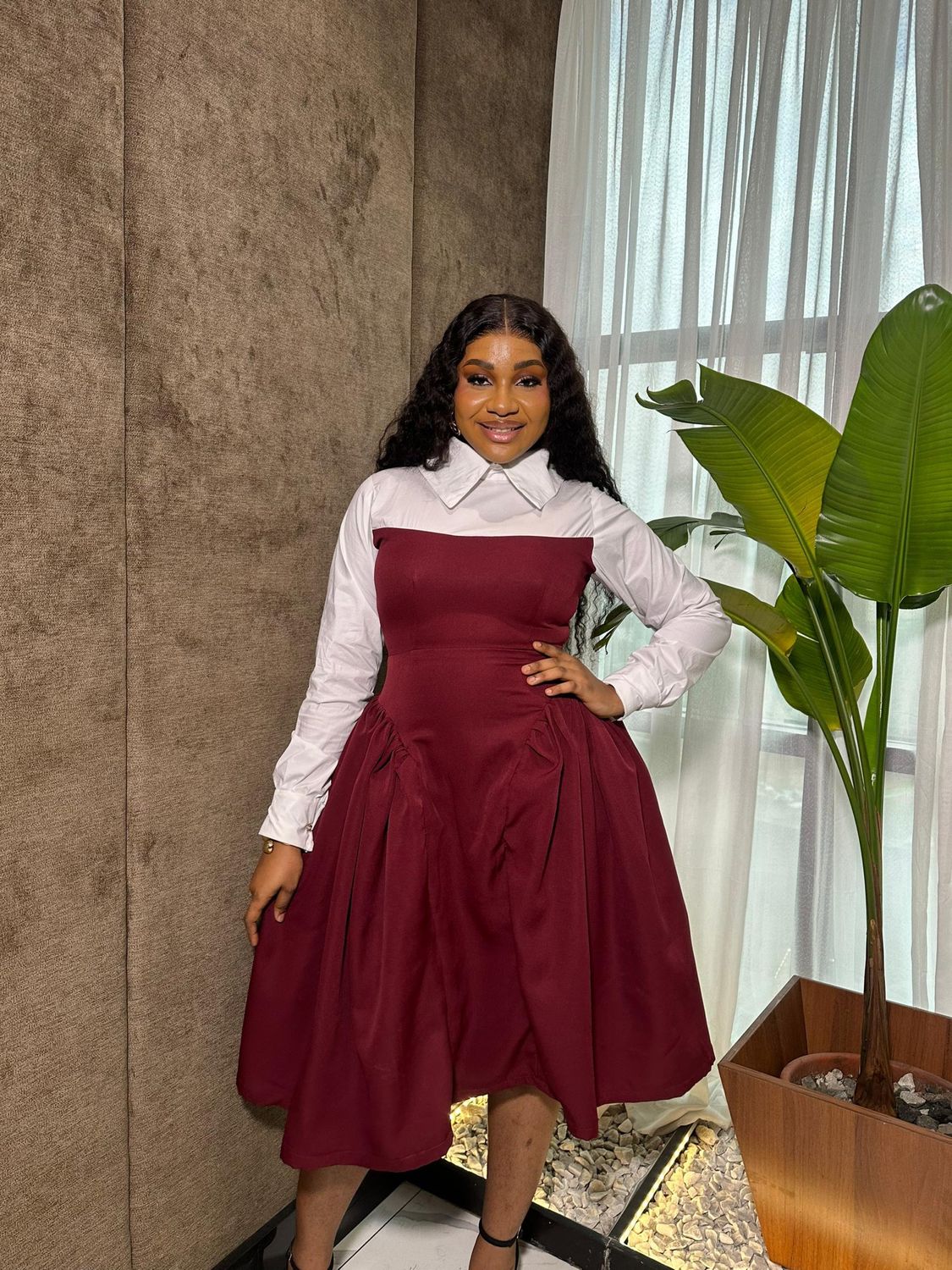 FATIMA DRESS (CREPE)