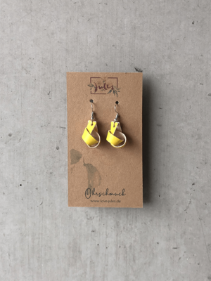 Ohrringe | Knoten gelb
