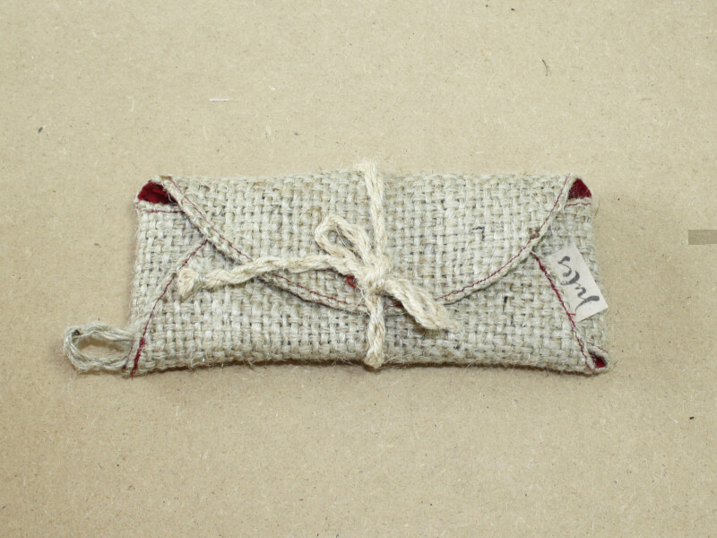 Glasses bag | dunkelrot