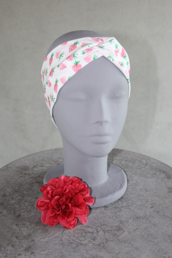 Turbanhaarband | Strawberries light