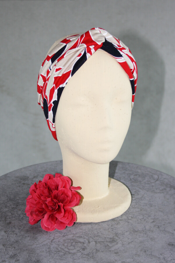 Turbanhaarband | Abstract Flower