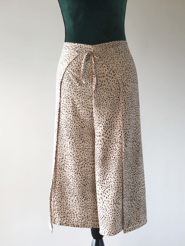 Wrap Culotte | Animal Print | Größe S - M