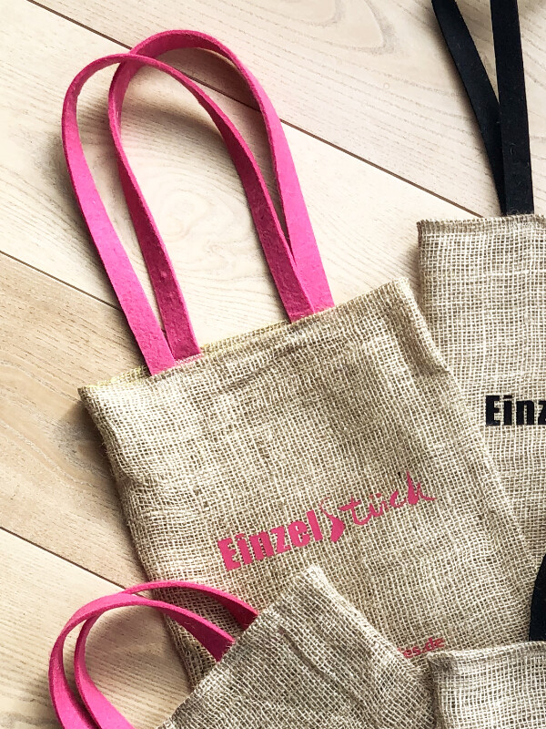 COFFEEBAG Shopper little | pink mit langen Henkel