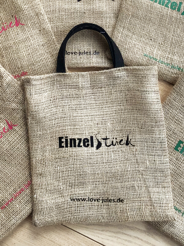 COFFEEBAG Shopper little | schwarz mit kurzen Henkel