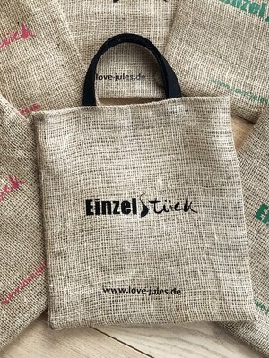 COFFEEBAG Shopper little | schwarz mit kurzen Henkel COFFEEBAG Shopper little | schwarz mit kurzen Henkel