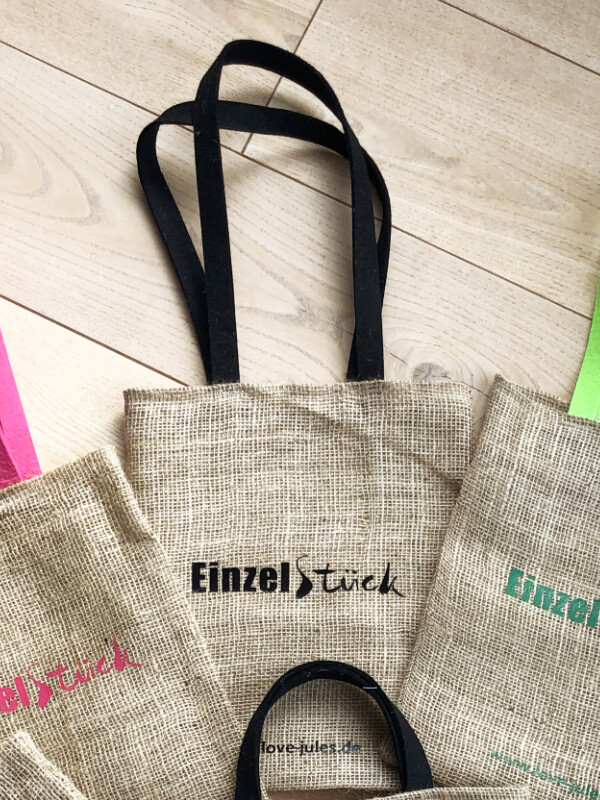 COFFEEBAG Shopper little | schwarz mit langen Henkel