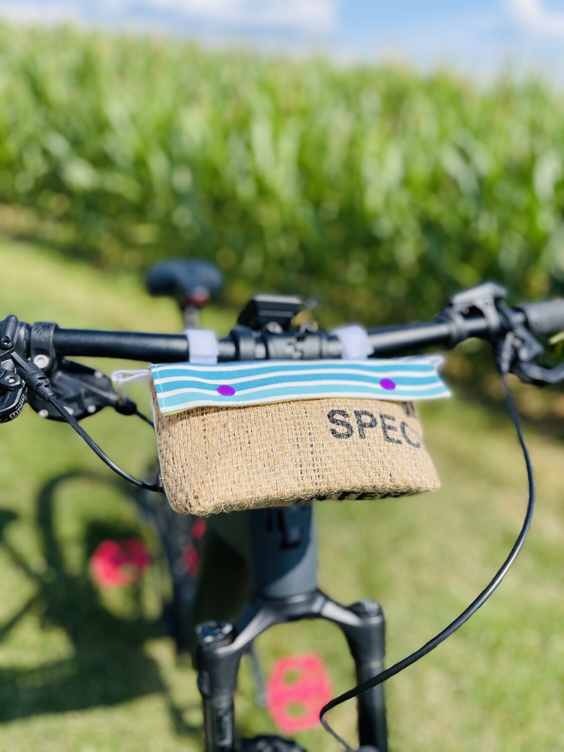 COFFEEBAG bike small | rainbow stripes