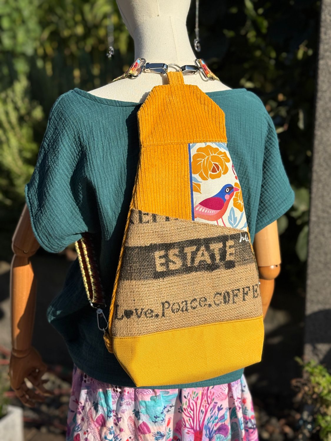 COFFEEBAG backpack | Yellow Bird