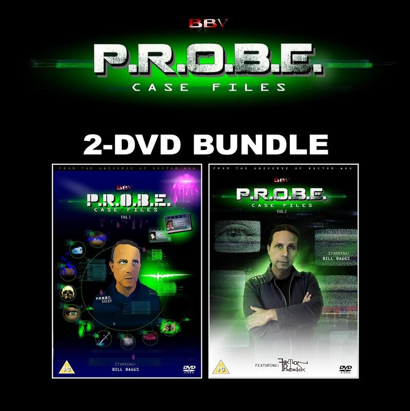 PROBE Case Files - Volumes 1 &amp; 2 BUNDLE NON UK ONLY (DVD-R)