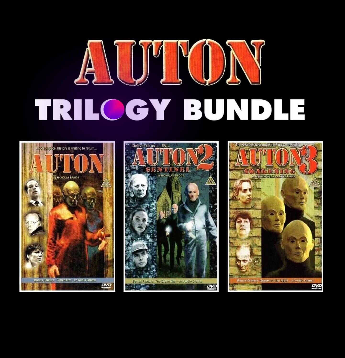 Auton Trilogy (3 DVDs)UK ONLY  SAVE MONEY