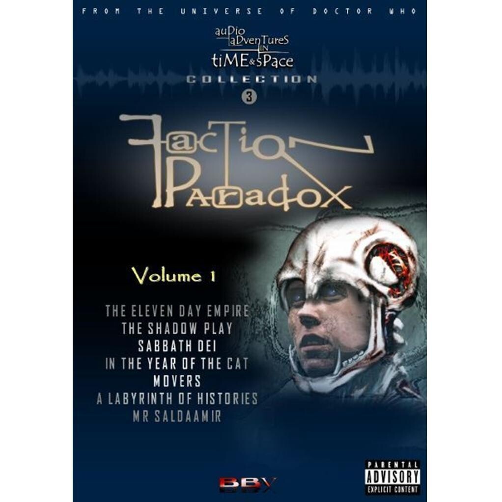 Faction Paradox - Volume 1: Audio Adventures Collection 03 - NON-UK ONLY (Data DVD-R in DVD case)