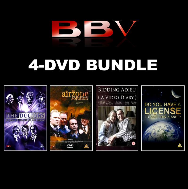 4-DVD-R Bundle (The Doctors, The Airzone Solution, Bidding Adieu, Do You Have a License...) SAVE MONEY