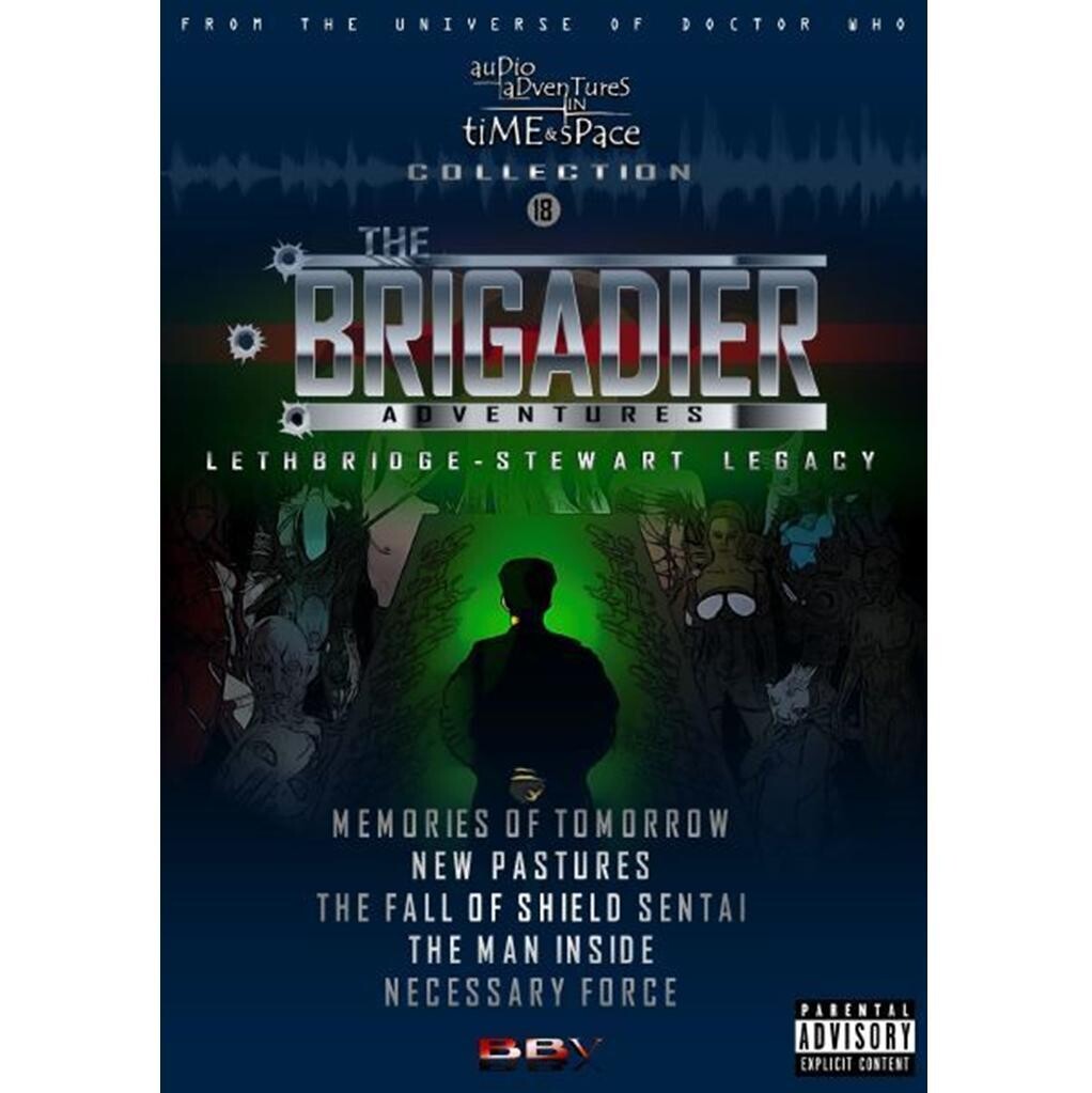 Brigadier Lethbridge-Stewart: Audio Adventures Collection 18 - (AIFF Data DVD-R in DVD case)