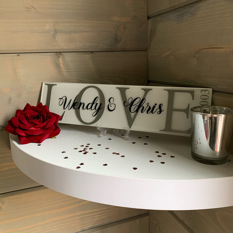 Love Glass Tile