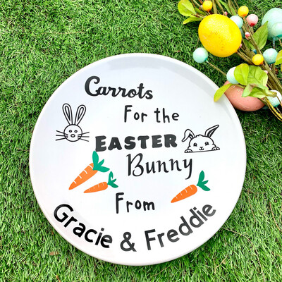 Easter Bunny Plate