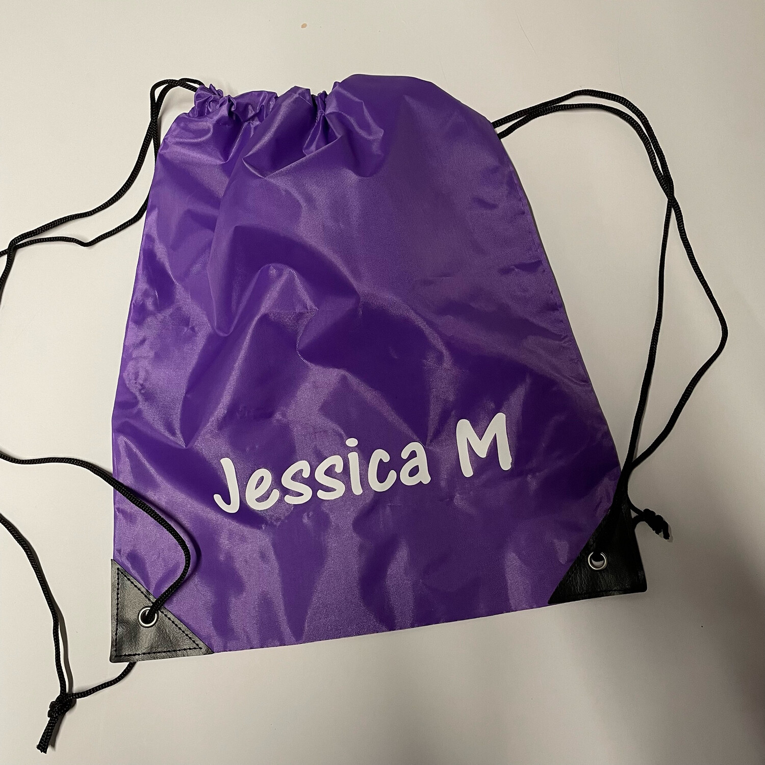 Personalised drawstring PE bag
