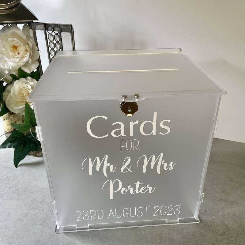 Acrylic Post box