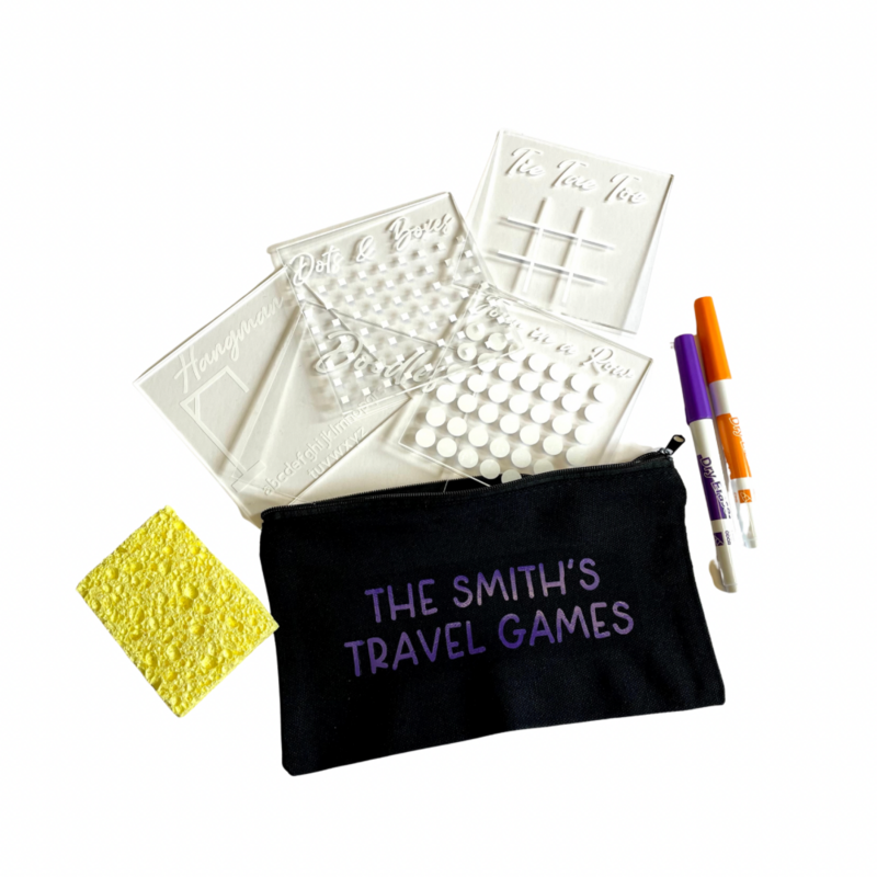 Personalised Travel games