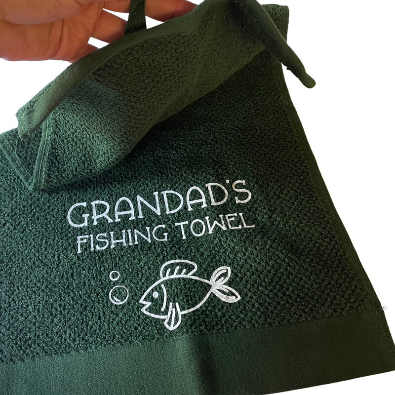 Personalised Fishing Towel