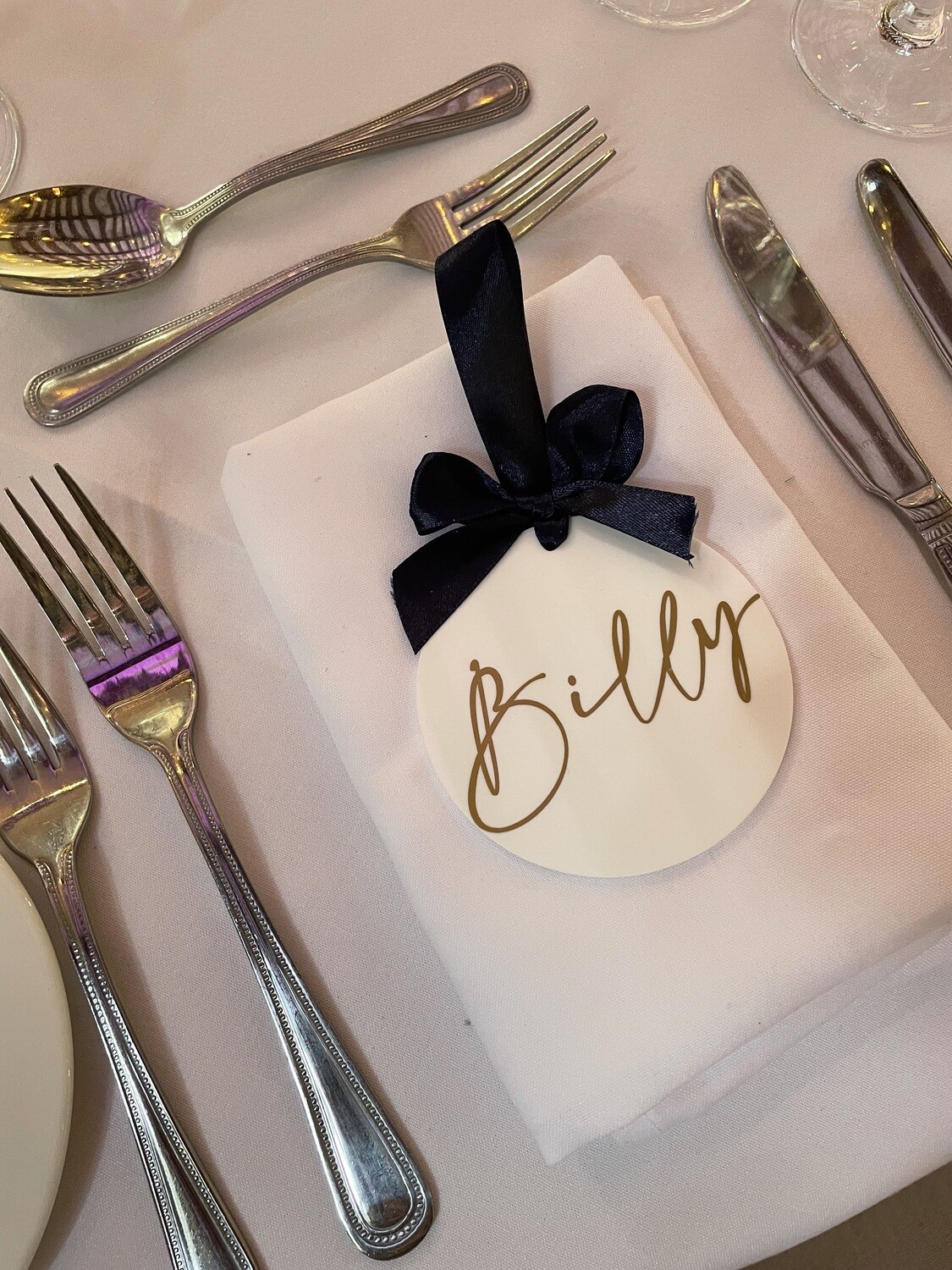 Acrylic Name placecards