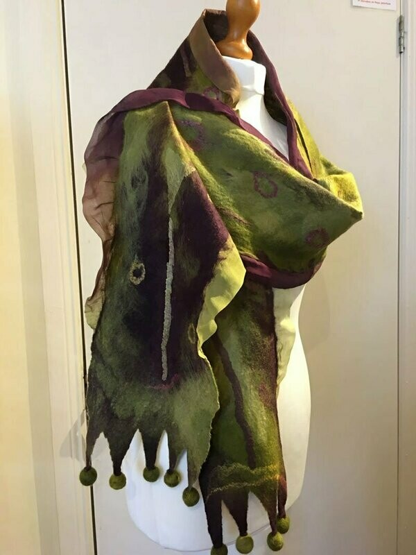 Felt Stole (Green)