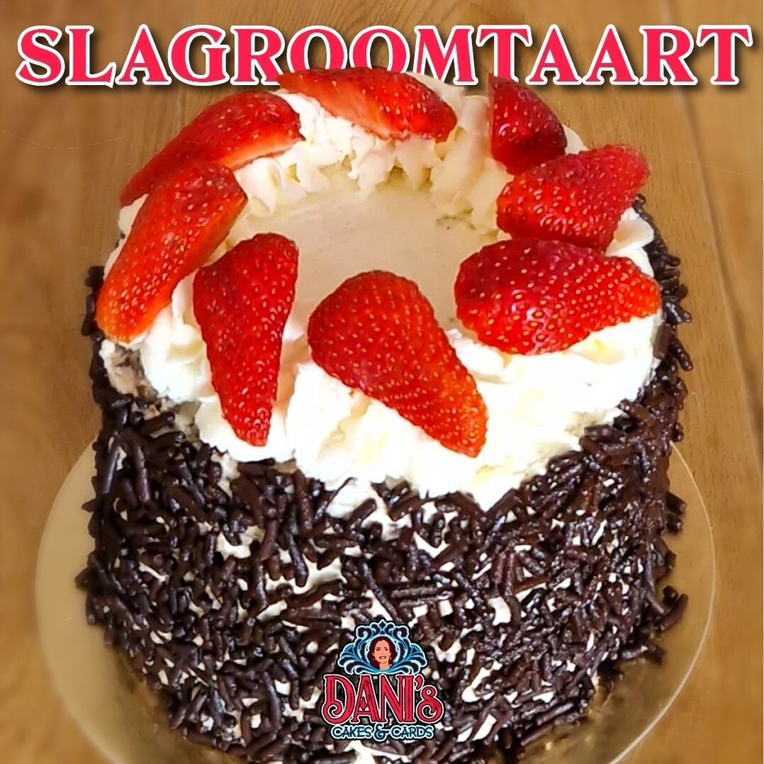 Slagroomtaart / mokkataart