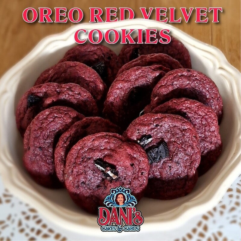 Oreo Red Velvet Cookies