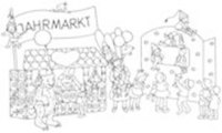 Figurengruppe 'Jahrmarkt' Figurengruppe 'Jahrmarkt'