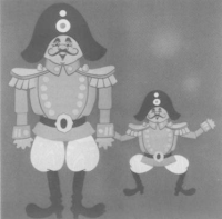 Hampelmann 'Soldat'
