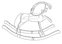Schaukelpferd Schaukelpferd
