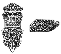 Wandtasche für Visitenkarten, Untersetzer, Kasten Wandtasche für Visitenkarten, Untersetzer, Kasten