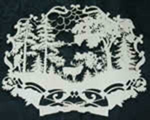 Fensterbild 'Wild'