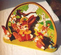 Osterschwibbogen mit Schaukel Osterschwibbogen mit Schaukel