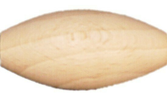 Holzkugel zur Verkleidung - Elypsoid