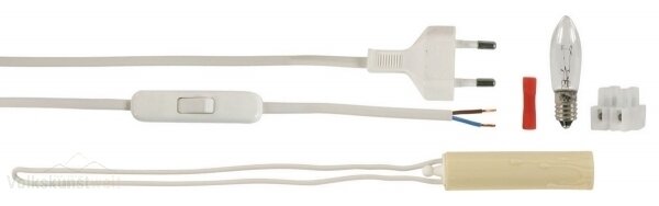 Bauteilsatz für 5-teilige Schwibbogenbeleuchtung