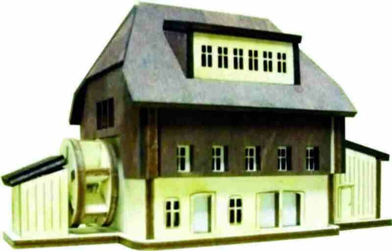 Bastelsatz Lichterhaus Modell 5 Bastelsatz Lichterhaus Modell 5