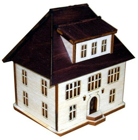 Bastelsatz Lichterhaus Modell 1 Bastelsatz Lichterhaus Modell 1