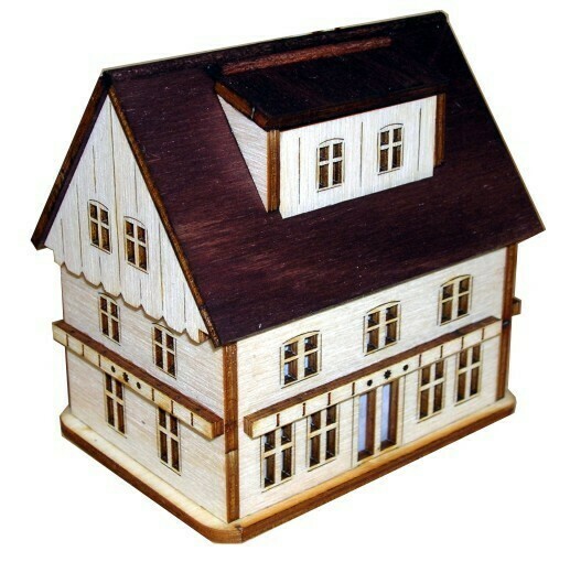 Bastelsatz Lichterhaus Modell 3 Bastelsatz Lichterhaus Modell 3