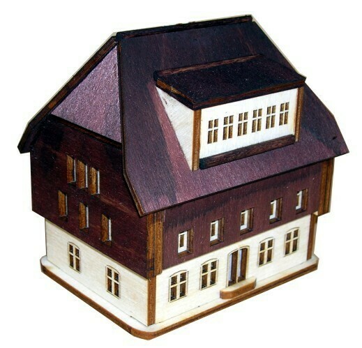 Bastelsatz Lichterhaus Modell 2 Bastelsatz Lichterhaus Modell 2